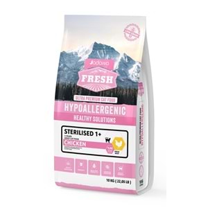 Fresh Ultra Premium Hipoalerjenik Tavuklu Kısır Kedi Maması 10 KG​