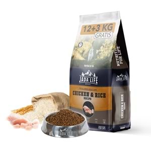 Jada Life Tavuklu Yetişkin Kedi Maması 12+3 KG