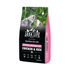 Jada Life Tavuklu Yavru ve Anne Kedi Maması 12 KG