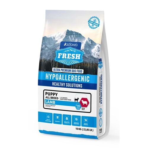 Fresh Ultra Premium Hipoalerjenik Kuzulu Yavru Köpek Maması 10 KG