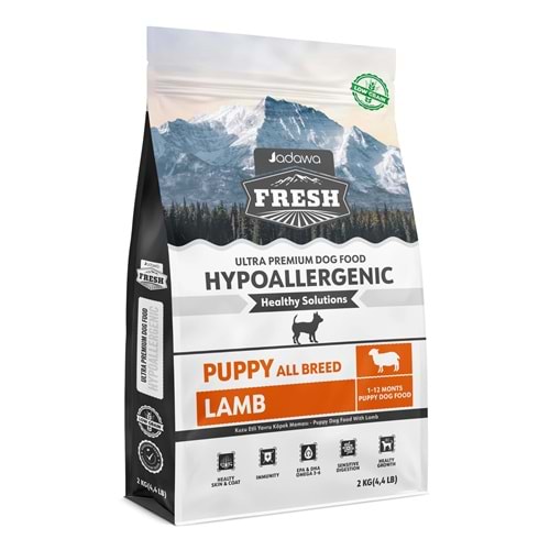 Fresh Ultra Premium Hipoalerjenik Kuzulu Yavru Köpek Maması 2KG