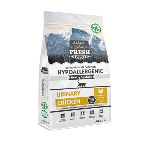 Fresh Ultra Premium Hipoalerjenik Urinary Tavuklu Yetişkin Kedi Maması 1,5 KG