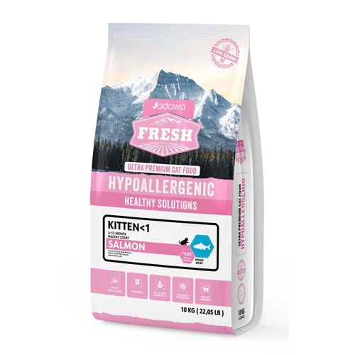Fresh Ultra Premium Hipoalerjenik Somonlu Yavru Kedi Maması 10 KG