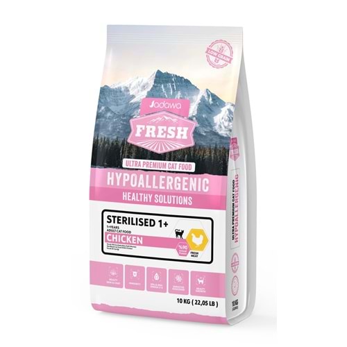 Fresh Ultra Premium Hipoalerjenik Tavuklu Kısır Kedi Maması 10 KG​
